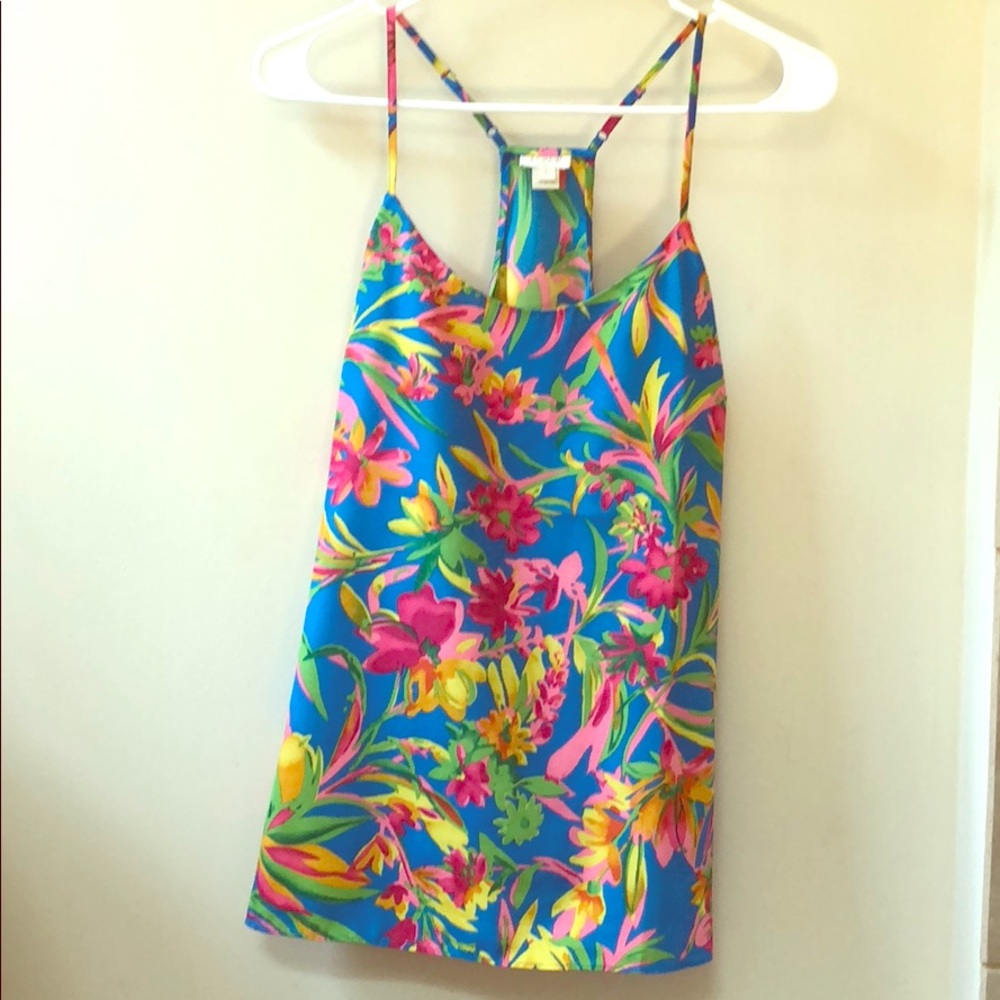 NWOT Fun summer J Crew tank.